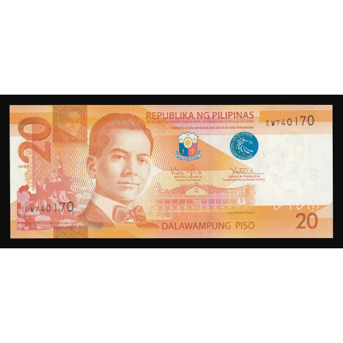 Philippines, 20 Piso 2016