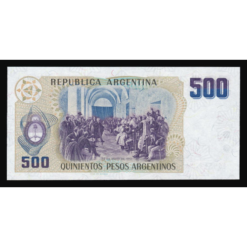 Argentina, 500 Pesos 1984