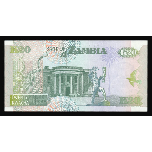 Zambia, 20 Kwacha 1992