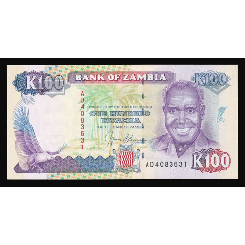 Zambia, 100 Kwacha 1991