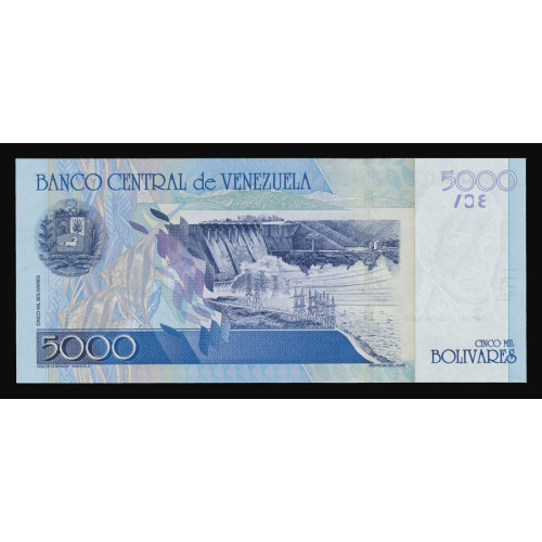 Venezuela, 5000 Bolivares 2004