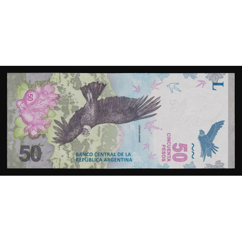 Argentina, 50 Pesos 2018