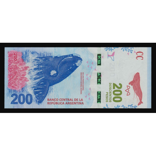 Argentina, 200 Pesos 2016