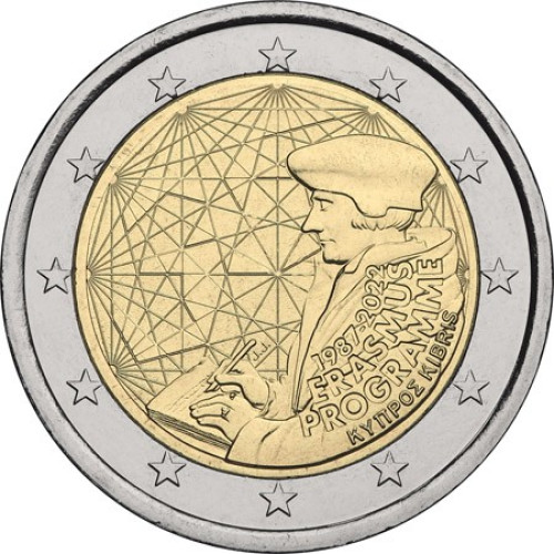 Cyprus, 2 Euro 2022, Erasmus 35