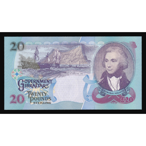 Gibraltar, 20 Pounds 2006