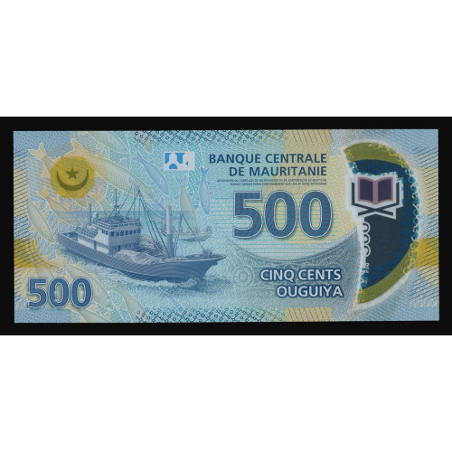 Mauritania, 500 Ouguiya 2017 (Polymer)