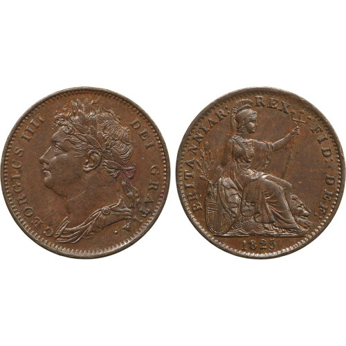 Great Britain, 1 Farthing 1825