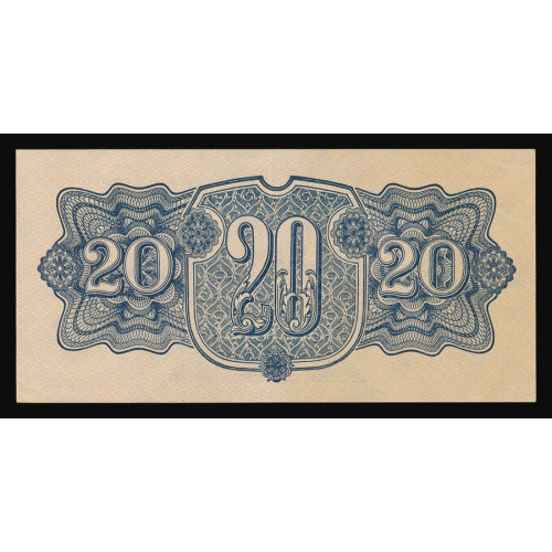 Czechoslovakia, 20 Korun 1944, EH 046258