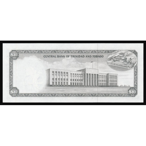 Trinidad & Tobago, 10 Dollars 1977