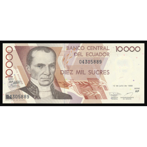 Ecuador, 10000 Sucres 1999