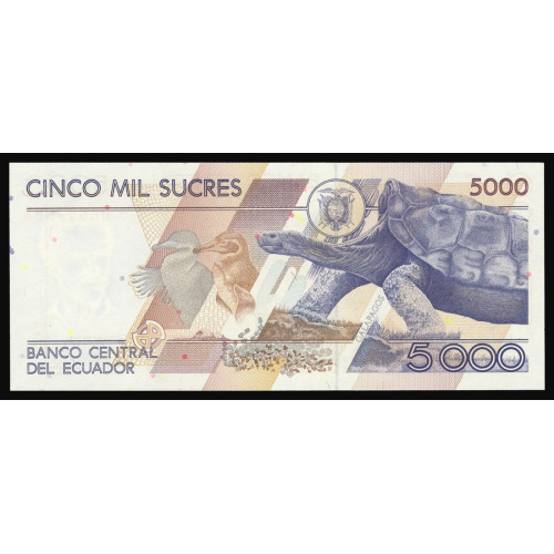 Ecuador, 5000 Sucres 1999