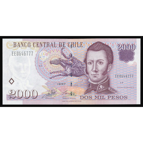 Chile, 2000 Pesos 1997