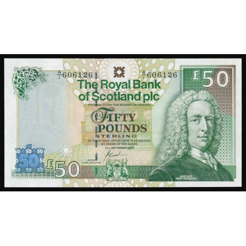 Scotland - The Royal Bank of Scotland, 50 Pounds 2005