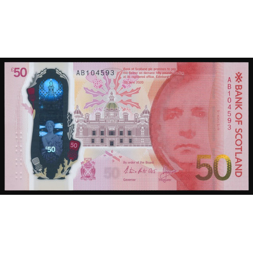 Scotland - Bank of Scotland, 50 Pounds 2020