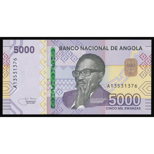 Angola, 5000 Kwanzas 2020