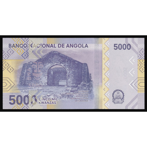 Angola, 5000 Kwanzas 2020