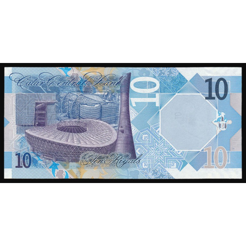 Qatar, 10 Riyals 2020