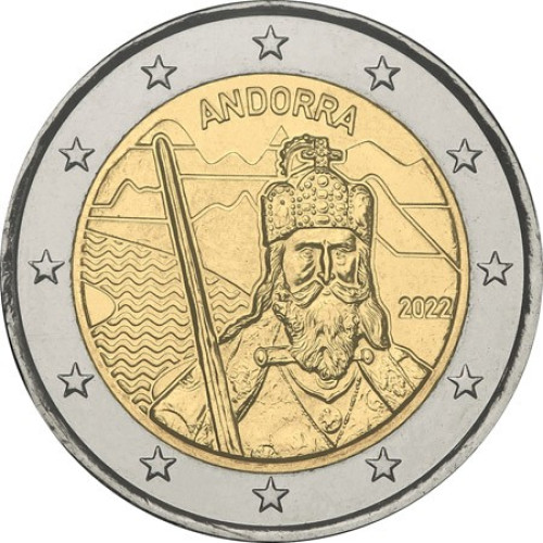 Andorra, 2 Euro 2022, The Legend of Charlemagne