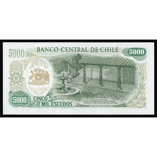 Chile, 5000 Escudos 1967-76