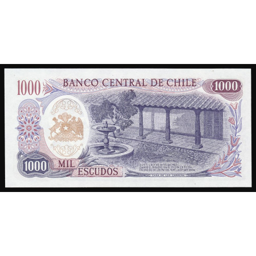 Chile, 1000 Escudos 1967-76