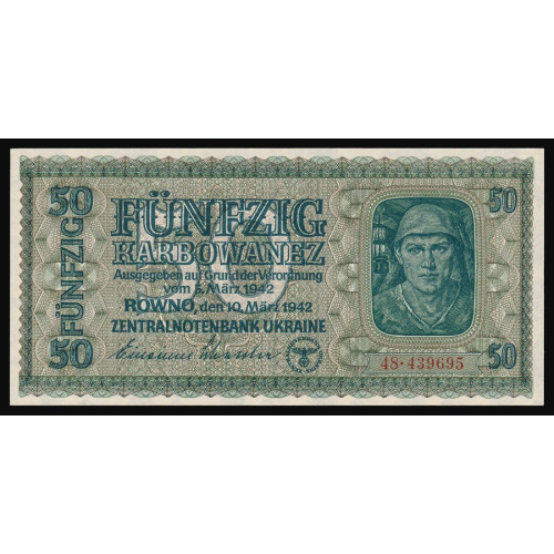 Ukraine, 50 Karbowanez 1942