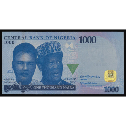 Nigeria, 1000 Naira 2022