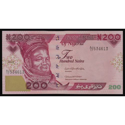 Nigeria, 200 Naira 2022