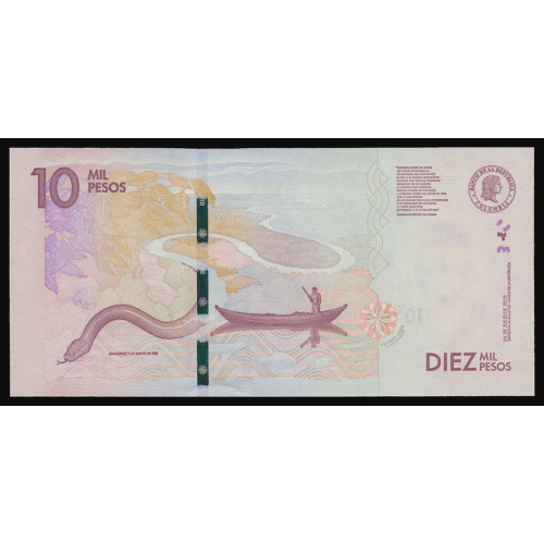 Colombia, 10000 Pesos 2018