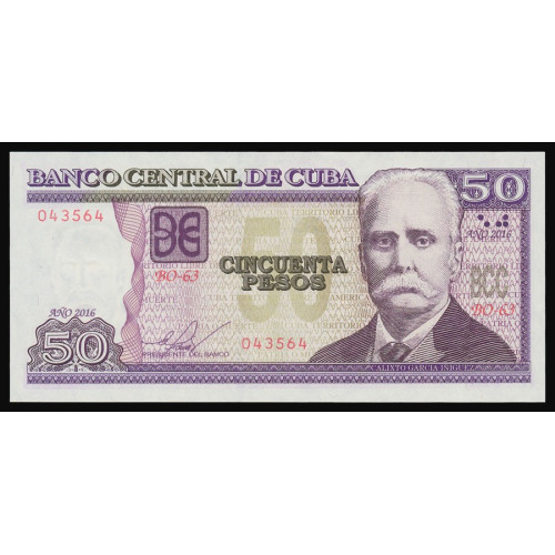 Cuba, 50 Pesos 2016