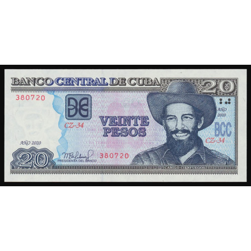 Cuba, 20 Pesos 2020