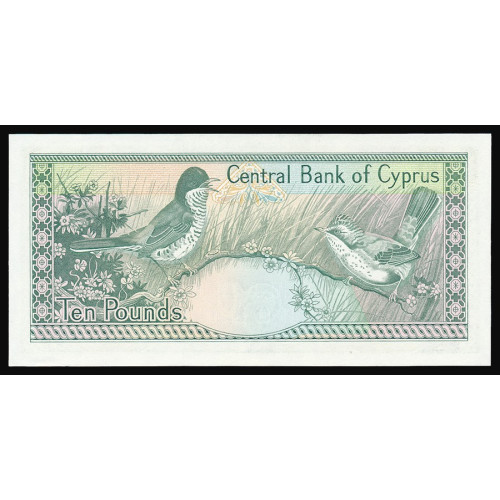 Cyprus, 10 Pounds 1990, AE 795720