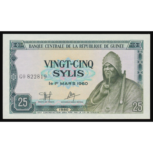 Guinea, 25 Sylis 1980