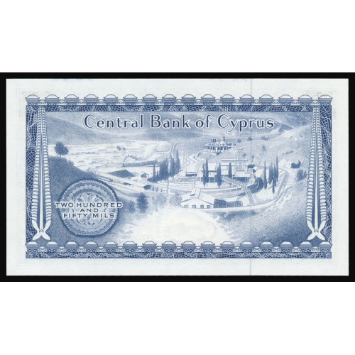 Cyprus, 250 Mils 1979