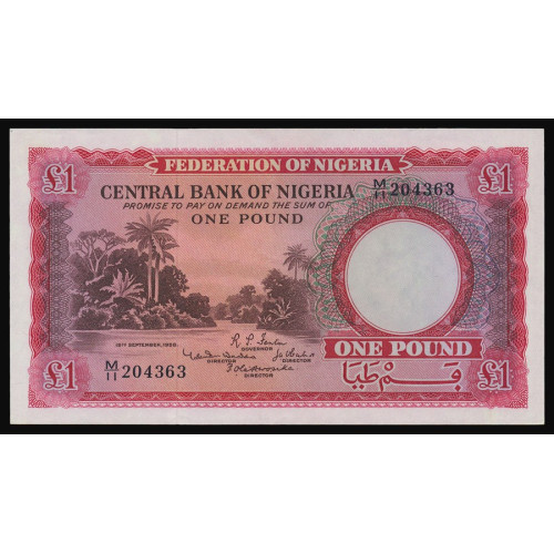 Nigeria, 1 Pound 1958, M/11 204363