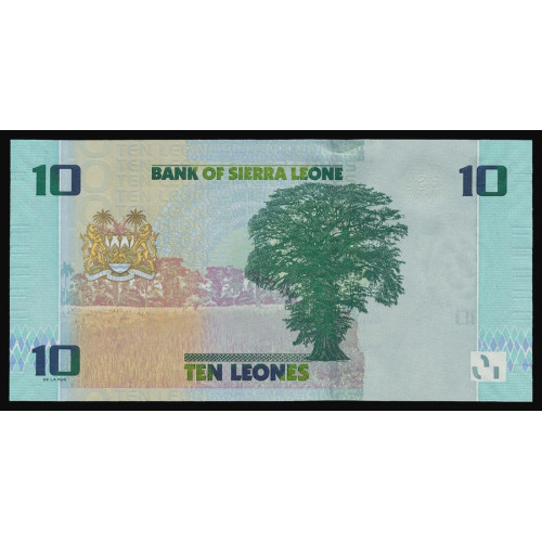 Sierra Leone, 10 Leones 2022