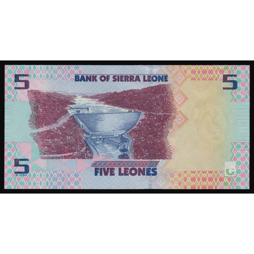 Sierra Leone, 5 Leones 2022