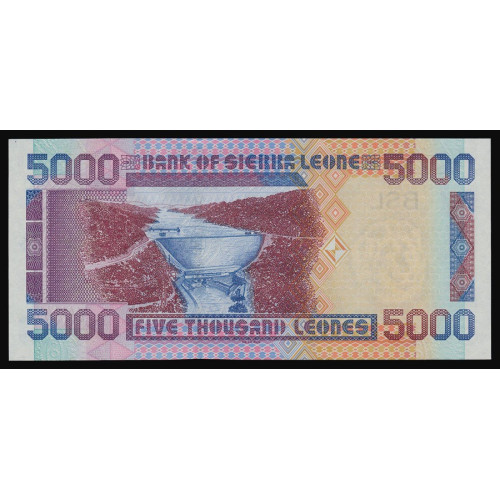 Sierra Leone, 5000 Leones 2002