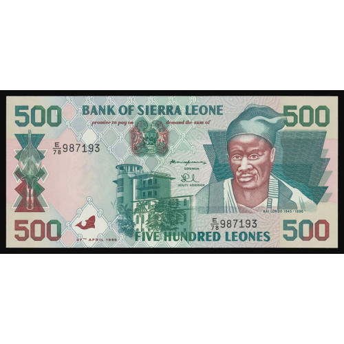 Sierra Leone, 500 Leones 1995