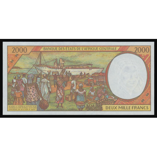 Central African States (Congo), 2000 Francs 2000 (C)