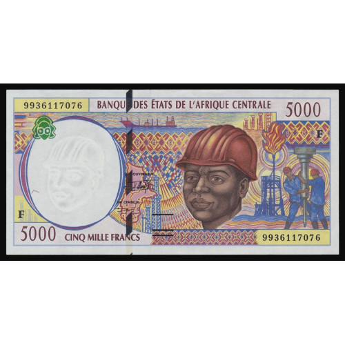 Central African States (Central African Republic), 5000 Francs 1999 (F)