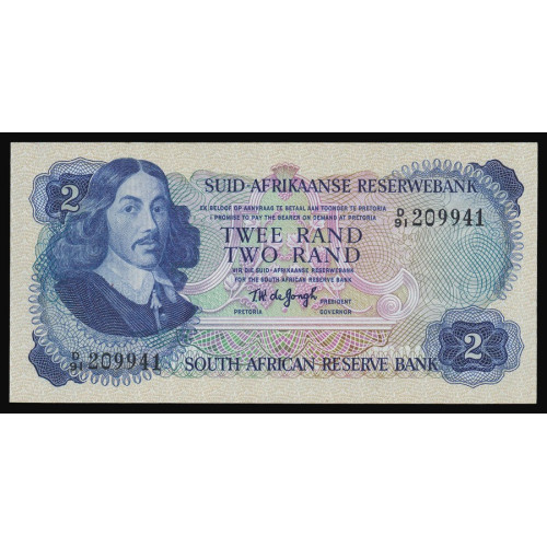 South Africa, 2 Rand 1974