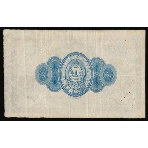 Scotland - The City of Glasgow Bank, 5 Pounds 1869, 506/25