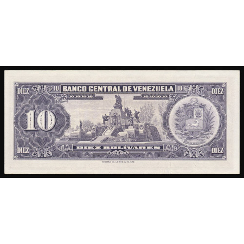 Venezuela, 10 Bolivares 1966