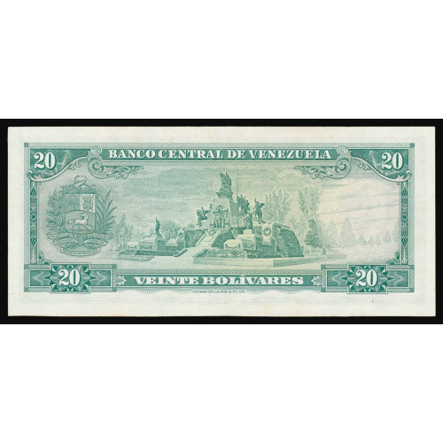 Venezuela, 20 Bolivares 1974