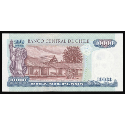 Chile, 10000 Pesos 2008