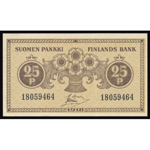 Finland, 25 Penni 1918