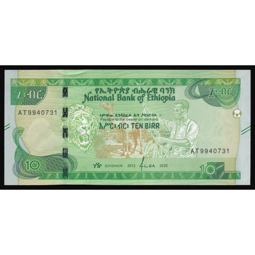 Ethiopia, 10 Birr 2020