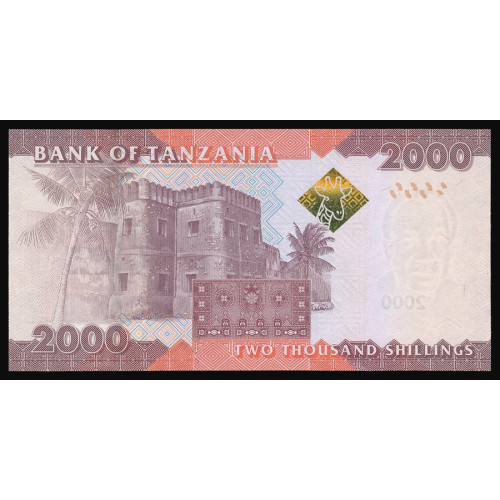 Tanzania, 2000 Shilingi 2020