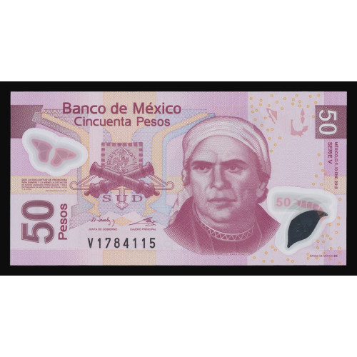 Mexico, 50 Pesos 2012 (Polymer)