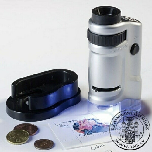 Zoom Microscope with LED, 20x and 40x magnification (PM3)